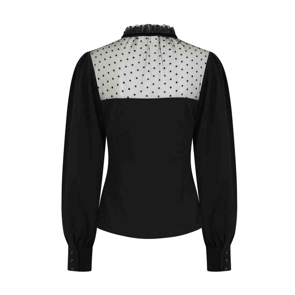 Banned - Luna Blouse - Zwart